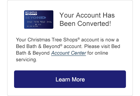 Christmas Tree Shops Andthat Store Credit Card Home
