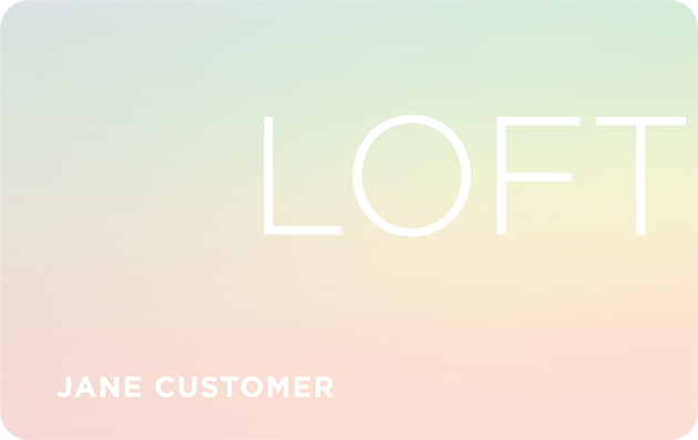 LOFT Credit Card - Home