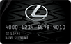 Lexus logo card
